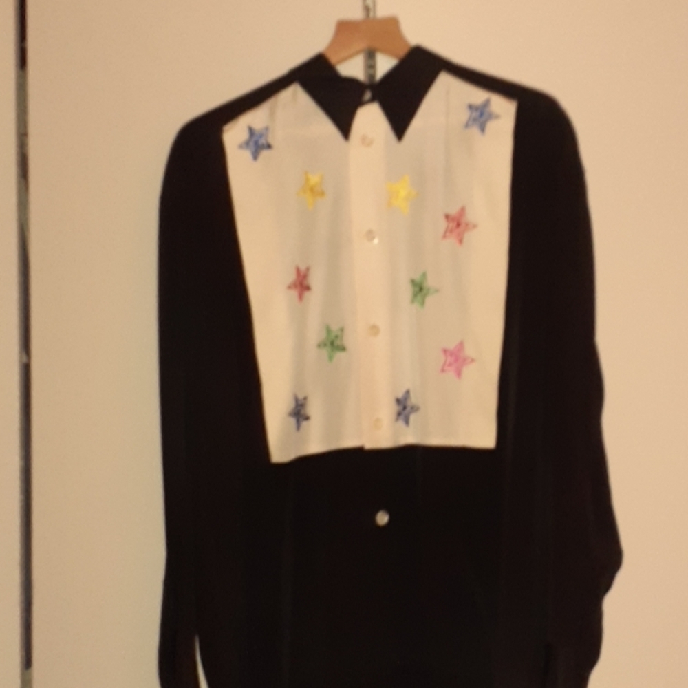 100% Silk Byblos  men's button down